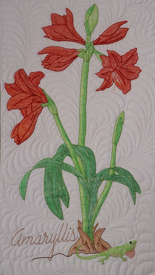 Alpha Garden Quilt 52 Stitches